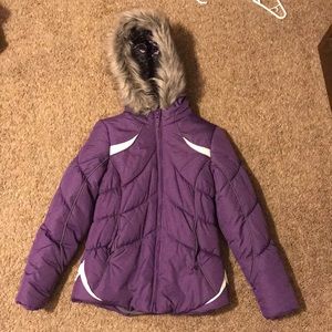 london fog: purple jacket *brand new*